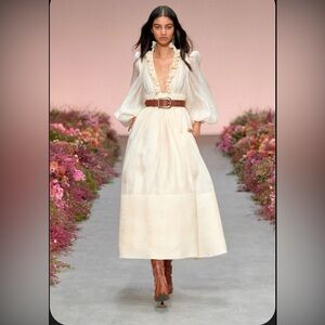 Zimmermann botanica long sleeve gown 0